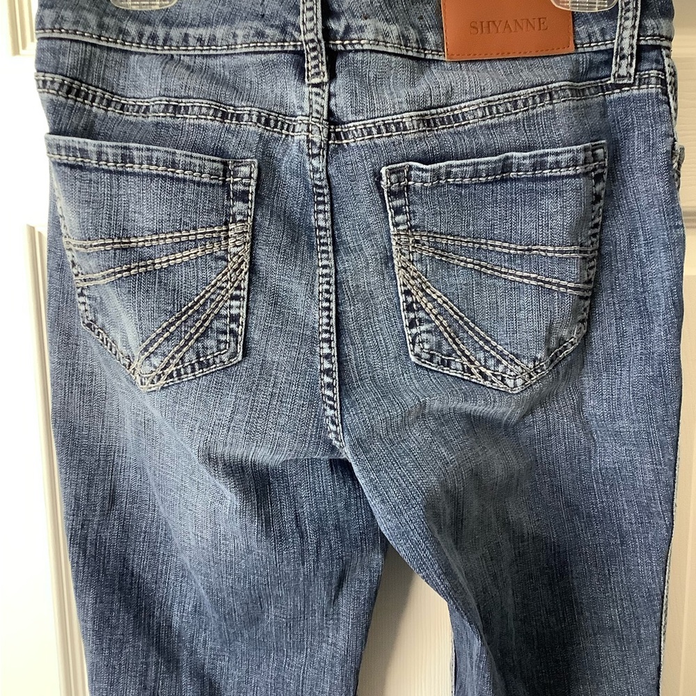 Shay Blue Boot Cut Jeans - Picture 7 of 9